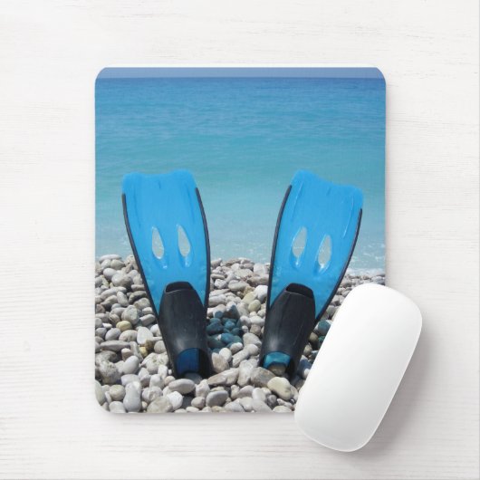 Tauchfinen Mousepad (Mit Mouse)