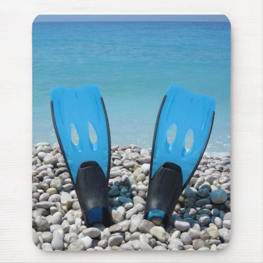 Tauchfinen Mousepad (Vorne)