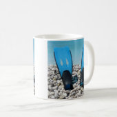 Tauchfinen-Tasse Kaffeetasse (VorderseiteRechts)
