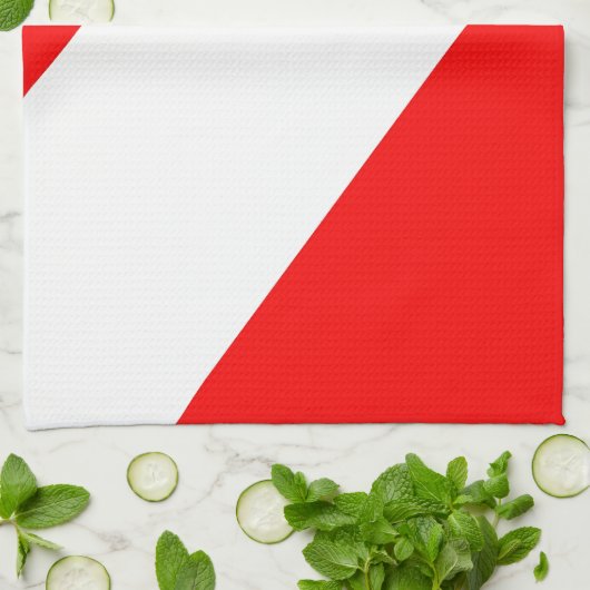 Tauchflagge Handtuch (Gefaltet)