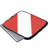 Tauchflagge Laptopschutzhülle (Vorne Knopf)