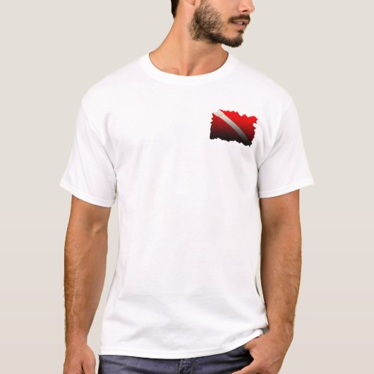 Tauchflagge T-Shirt (Vorderseite)