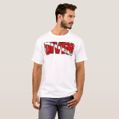 Tauchflagge verwittert T-Shirt (Vorne ganz)