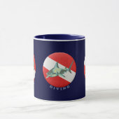 Tauchflaggenhai Tasse (Zentrum)