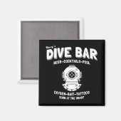 Tauchgang Bar Magnet (Vorderseite/Rückseite)