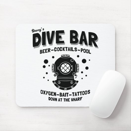 Tauchgang Bar Mousepad (Mit Mouse)