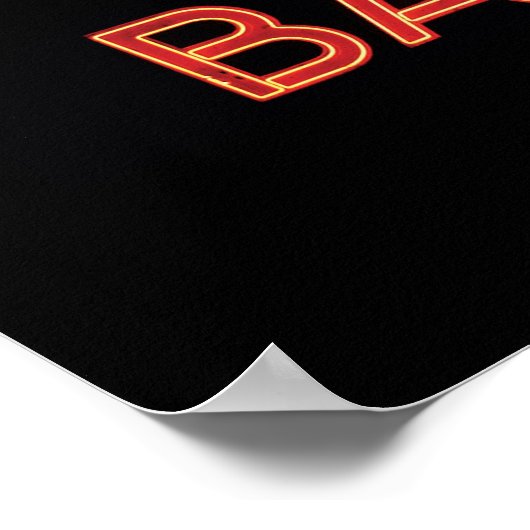 Tauchgang Bar Poster (Ecke)