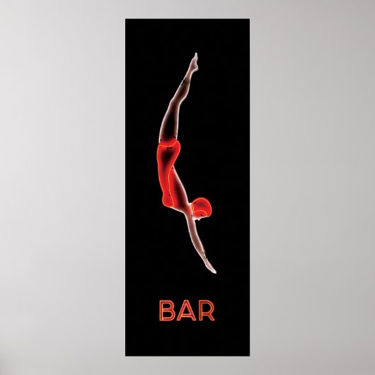 Tauchgang Bar Poster (Vorne)