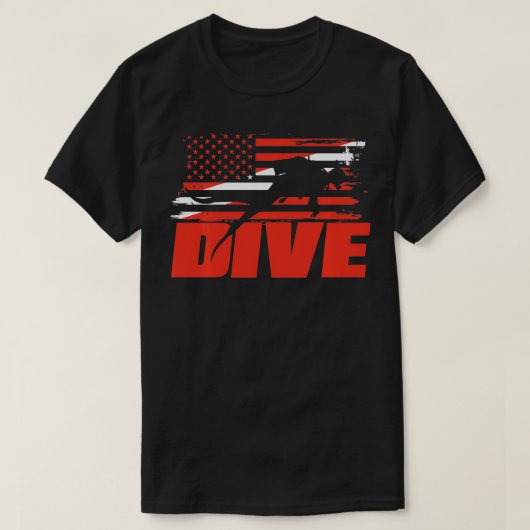 Tauchgang T-Shirt (Design vorne)