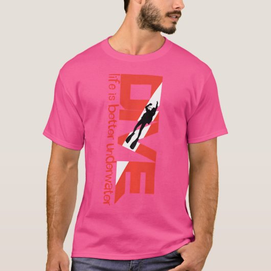 Tauchgang T-Shirt (Vorderseite)