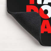 Tauchhaar, völlig egal mousepad (Ecke)