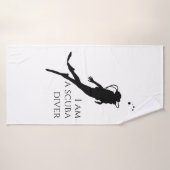 Tauchhandtuch Badehandtuch (Badehandtuch)