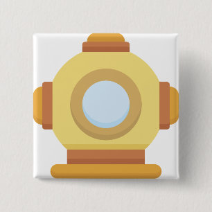 Tauchhelm Button