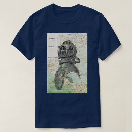 Tauchhelm T-Shirt (Design vorne)