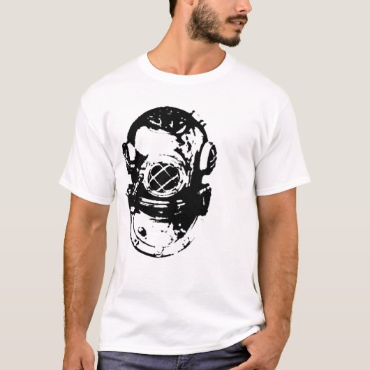 Tauchhelm T-Shirt (Vorderseite)