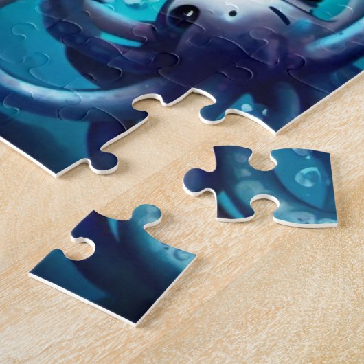 Tauchkatze Puzzle (Seite)