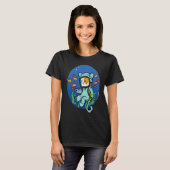 Tauchkatze T-Shirt (Vorne ganz)