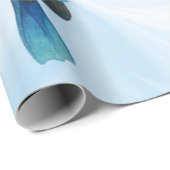 Tauchkatzen tauchen unter Wasser Geschenkpapier (Rolleneckpunkt)