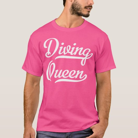 Tauchkönigin T-Shirt (Vorderseite)