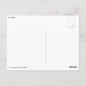 Tauchkrokodil Postkarte (Rückseite)