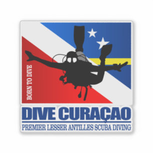 Tauchkurs Curacao DF2 Aufkleber