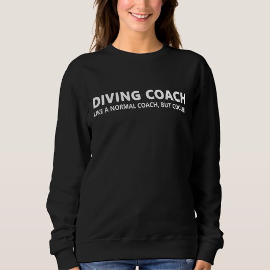 Tauchlehrer Definition Tauchlehrer Sweatshirt (Vorderseite)