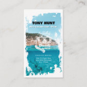 Tauchlehrer | Frogman | Scuba Sports Visitenkarte (Vorderseite)