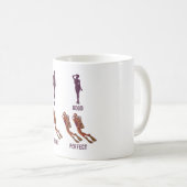 Tauchlehrer Funny Scuba Diver Apparel Dive Kaffeetasse (VorderseiteRechts)