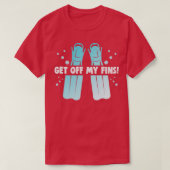 Tauchlehrer gestalten Schnorcheln 14 T-Shirt (Design vorne)