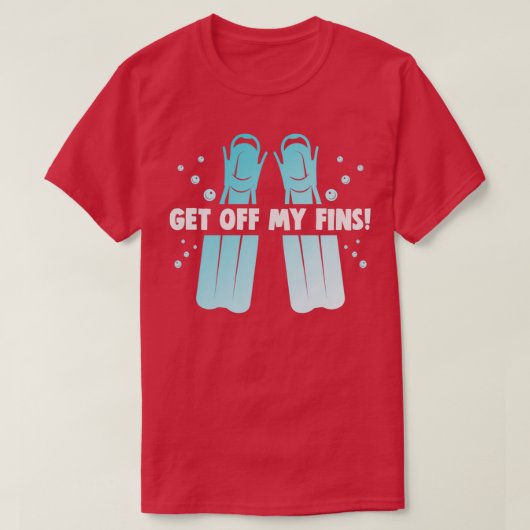 Tauchlehrer gestalten Schnorcheln 14 T-Shirt (Design vorne)