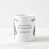 Tauchlehrer Lustig Personalisiert Kaffeetasse (Mittel)