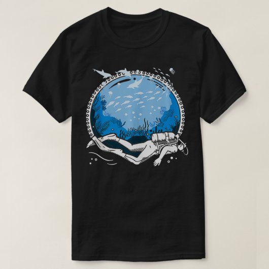 Tauchlehrer T-Shirt (Design vorne)