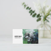 Tauchlehrer Visitenkarte (Stehend Vorderseite)