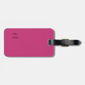 Tauchmaske mit Flagge Gepäckanhänger (Rückseite horizontal)