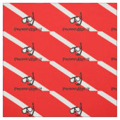 Tauchmaske mit Flagge Stoff (Muster)