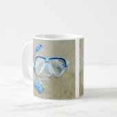 Tauchmaske-Tasse Kaffeetasse (Vorderseite Links)