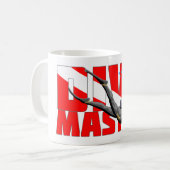 Tauchmeister Kaffeetasse (Vorderseite Links)