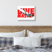 Tauchmeister Leinwanddruck (Insitu (Schlafzimmer))