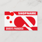 TAUCHPARADIES VISITENKARTE (Vorderseite)