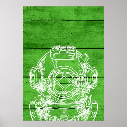 Tauchplakat Poster (Vorne)