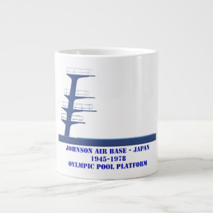 Tauchplattform Johnson-Flughafen-Japans Oylmpic Jumbo-Tasse