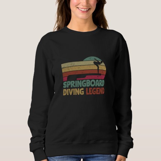 Tauchplattform Springboard Divi Sweatshirt (Vorderseite)