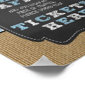 TAUCHPLATZ IHRER TICKETS HIER POSTER (Ecke)