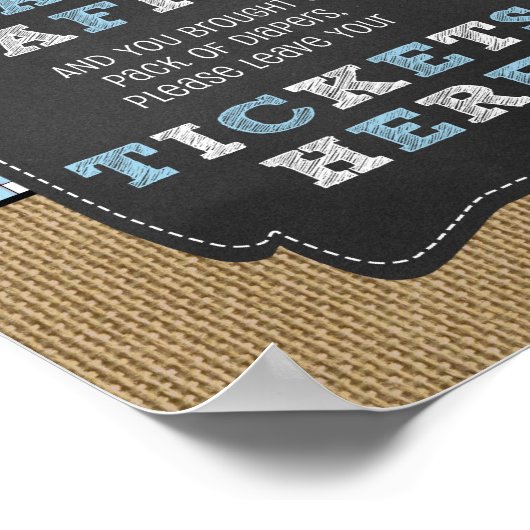 TAUCHPLATZ IHRER TICKETS HIER POSTER (Ecke)