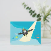 Tauchpostkarte Postkarte (Stehend Vorderseite)