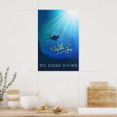 Tauchreise Poster (Küche)
