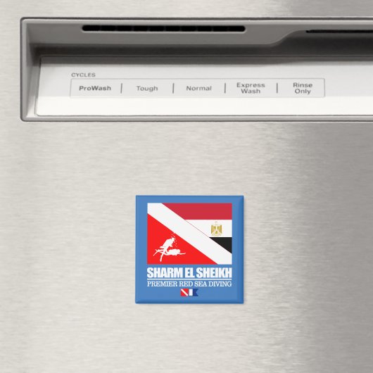 Tauchscharm el Sheikh (sq) Magnet (In Situ (Geschirrspüler))