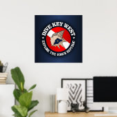 Tauchschlüssel West Poster (Heimbüro)