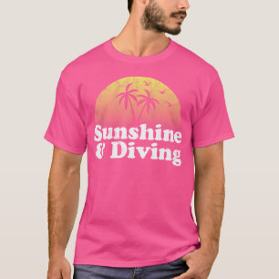 Tauchsonne und Tauchen T-Shirt