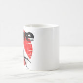 Tauchsport, American Diver Down Flag SCUBA Kaffeetasse (Mittel)